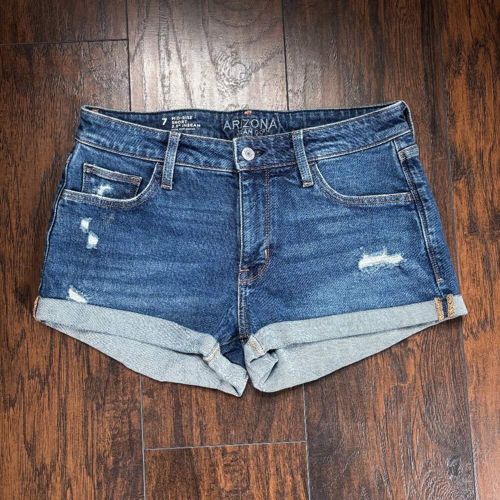Arizona Jean Co. Shorts Mid Rise 2.5" Short